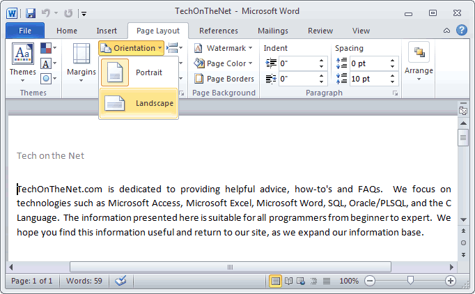 microsoft word 2010 tutorial for mac